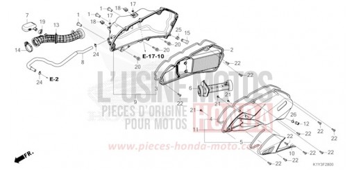 FILTRE A AIR WW125AP de 2023